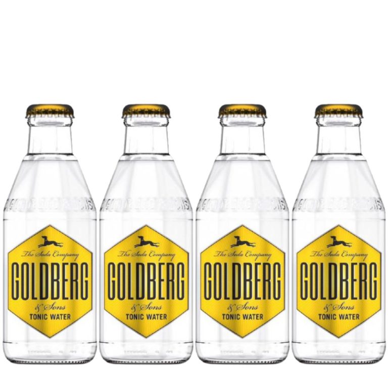 Goldberg Tonic Water 4 x 200 ml HellhammerGin