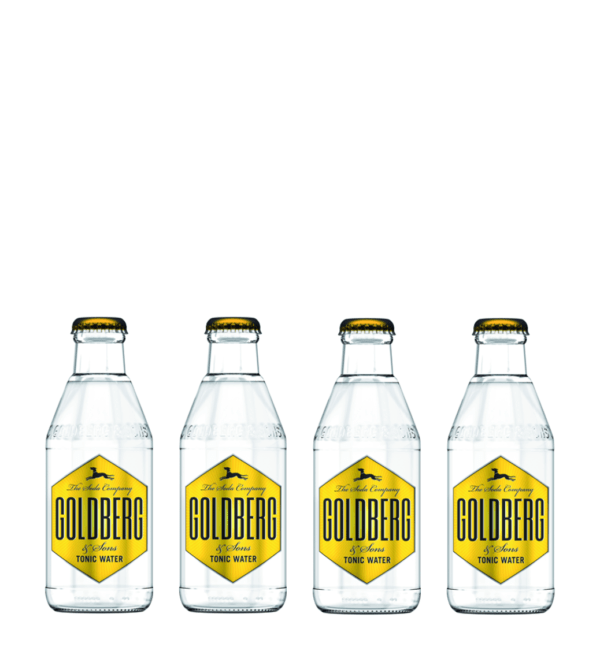 Goldberg Tonic Water 4 x 200 ml HellhammerGin