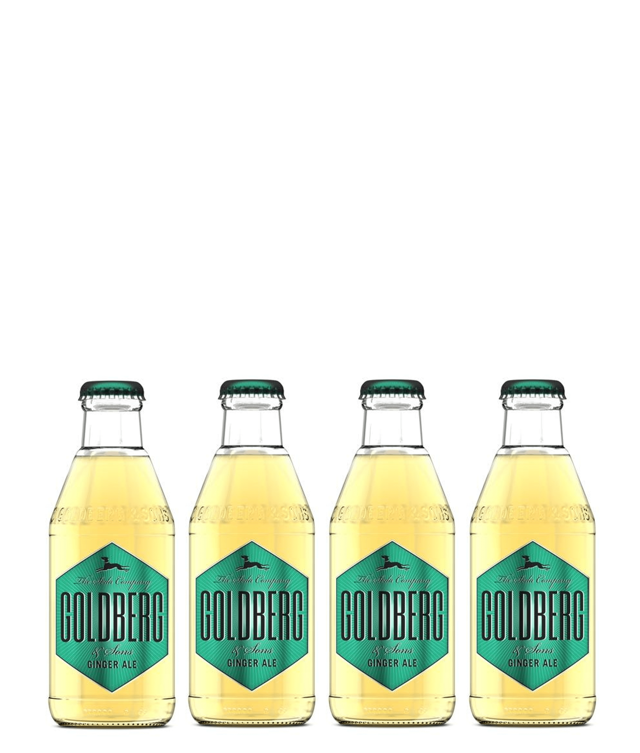Goldberg Ginger Ale 4 x 200 ml HellhammerGin